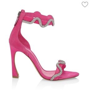 ALEXANDRE BIRMAN Lori Suede Embellished Sandals - 40